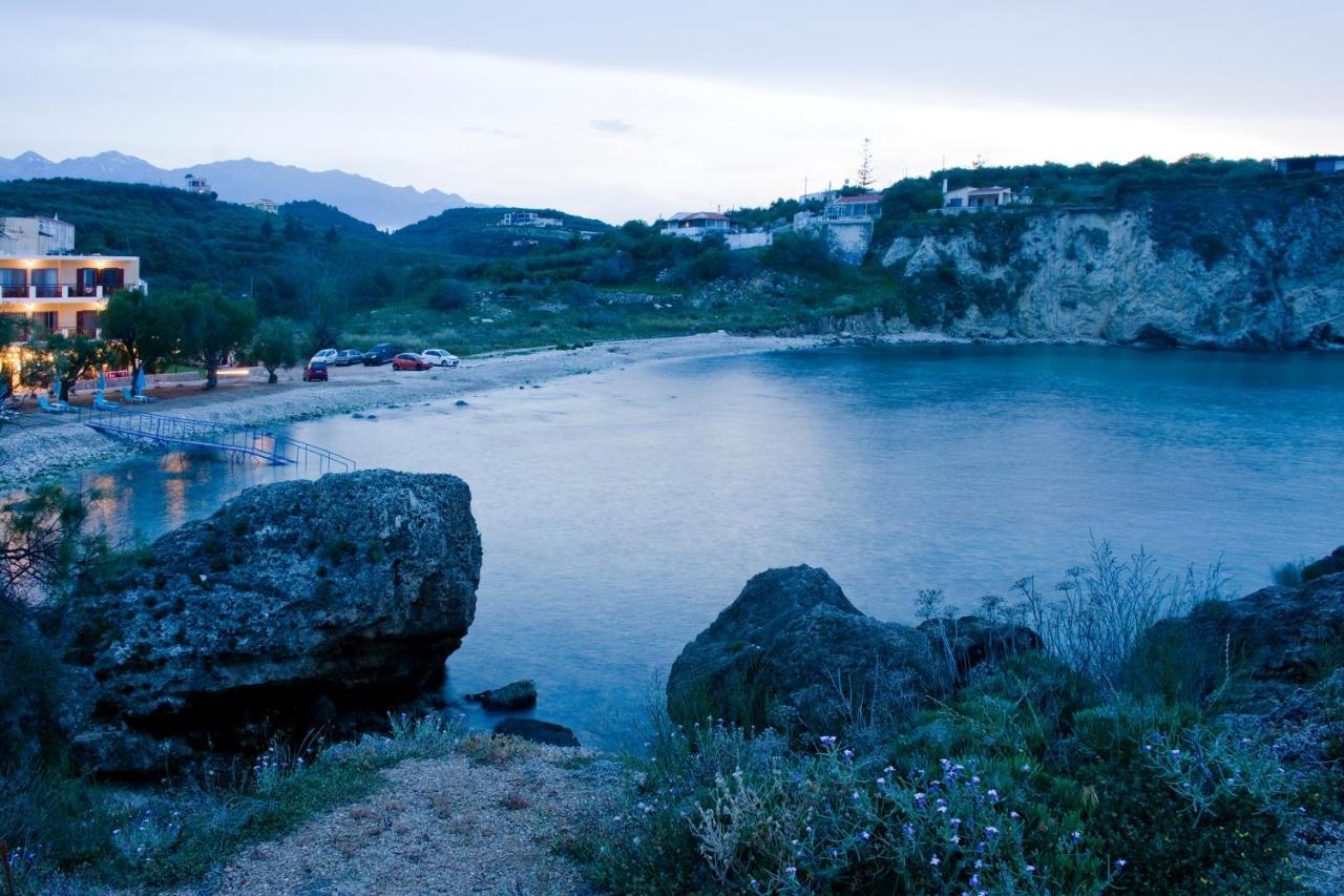 Sia'S Sea House Villa Almirida Buitenkant foto